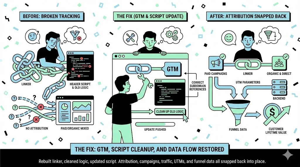 Fixing a Cross-Domain Tracking Problem That Shouldn’t Have Taken Two Months visual 3