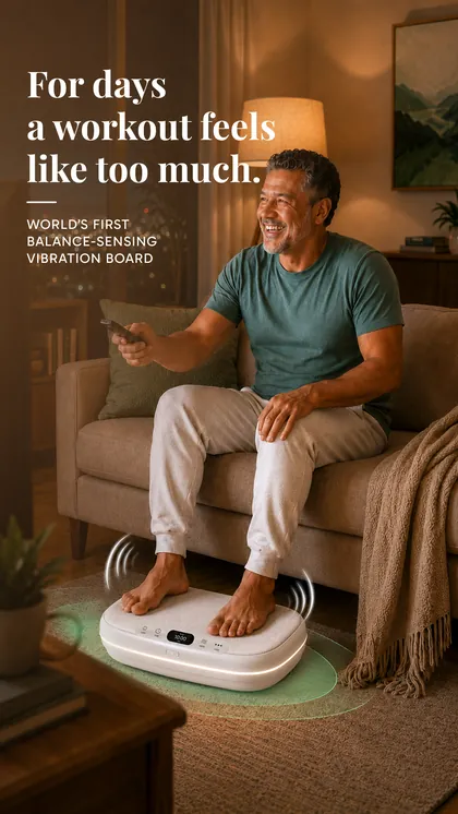 Kiwii ad creative 3C for the Joint-Friendly segment: For days a workout feels like too much.