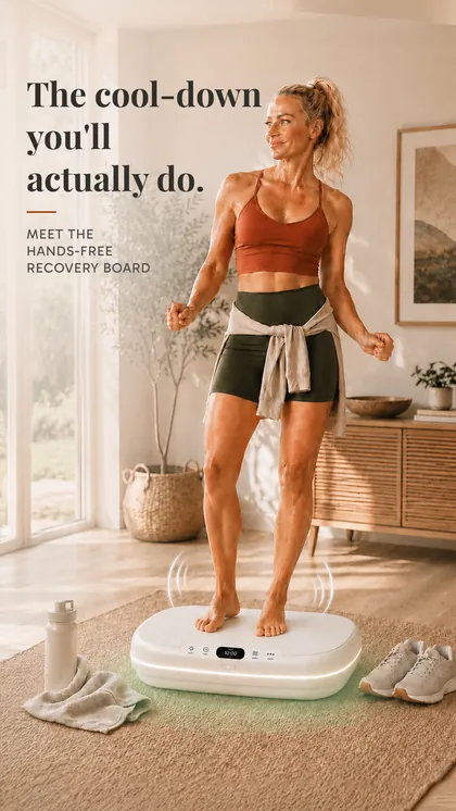 Kiwii ad creative 4A for the Recovery segment: The cool-down you'll actually do.