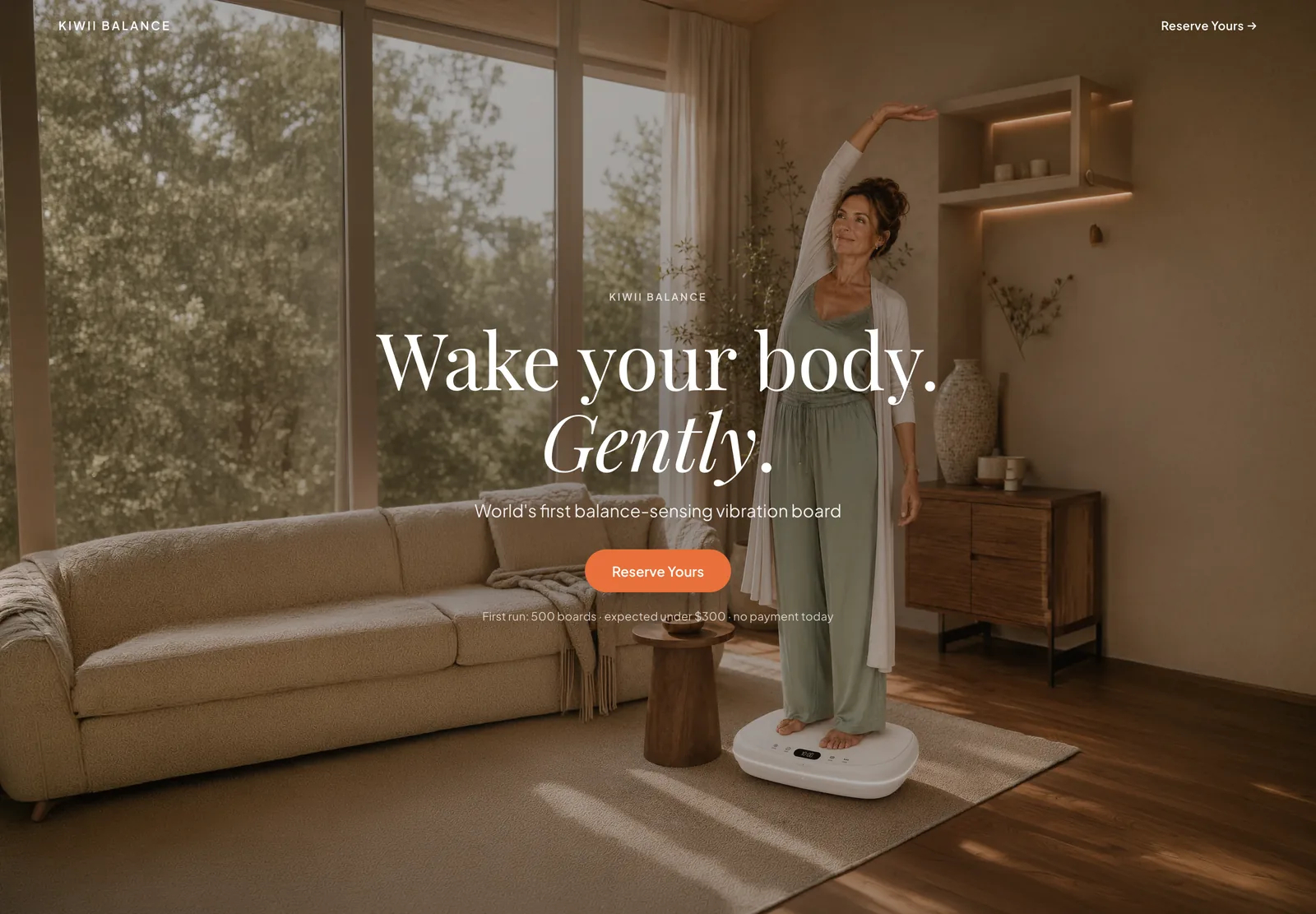 Premium Ritualist landing page
