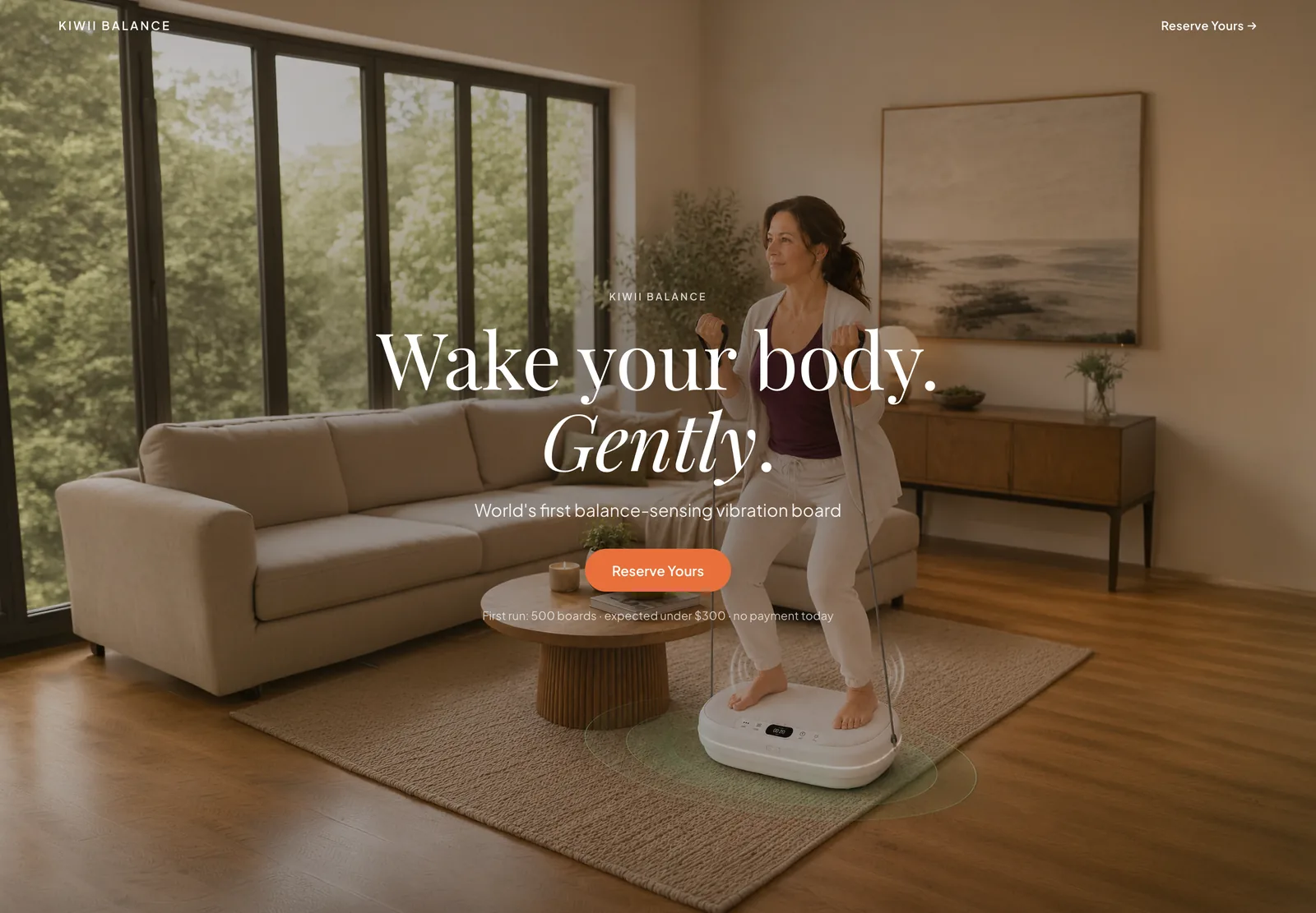 Weight-loss segment landing page